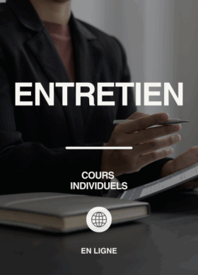 Préparation aux entretiens - Cours individuels